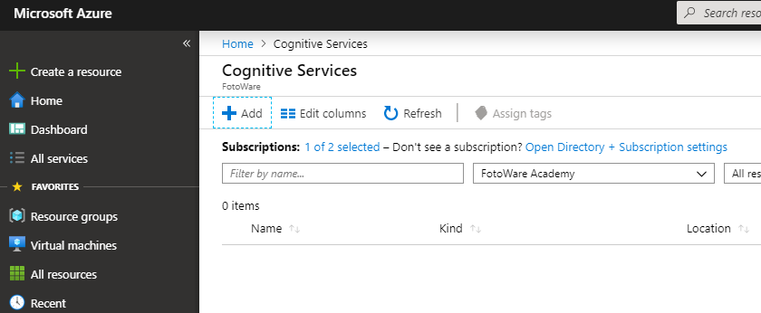2 Azure portal Add cognitive service.png