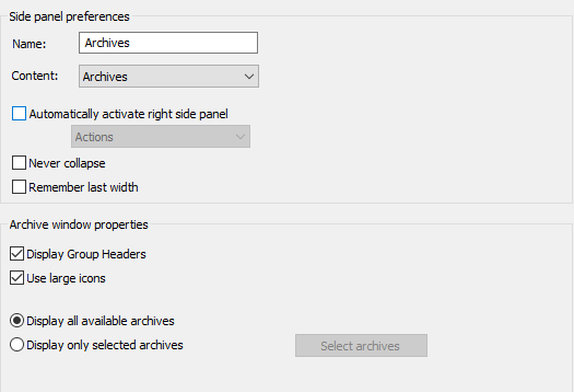 Archives side panel settings.png